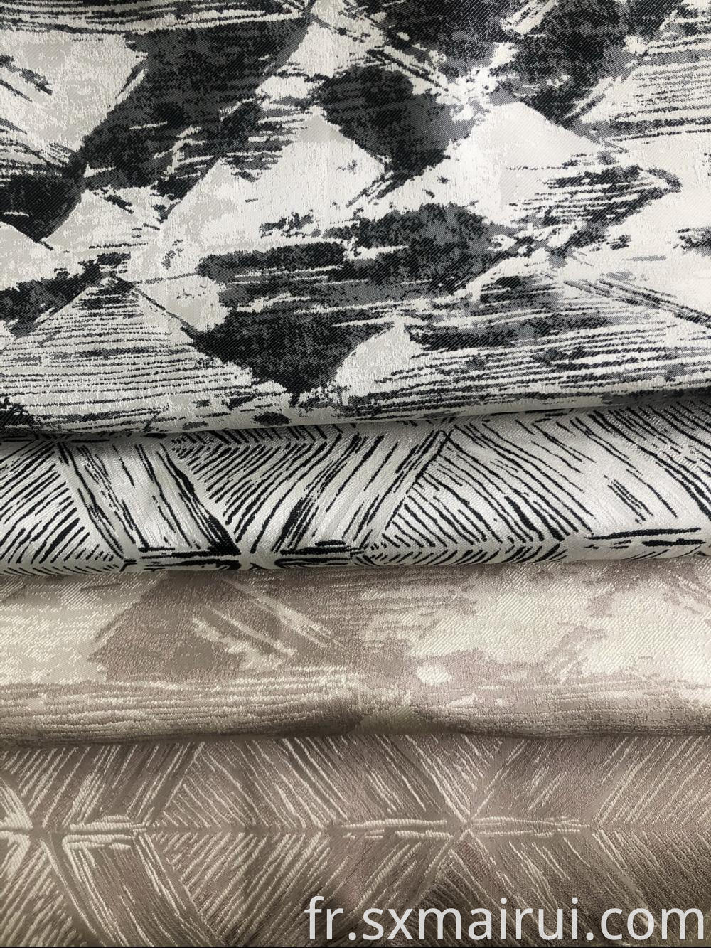 100% Polyester Curtain Jacquard Fabric